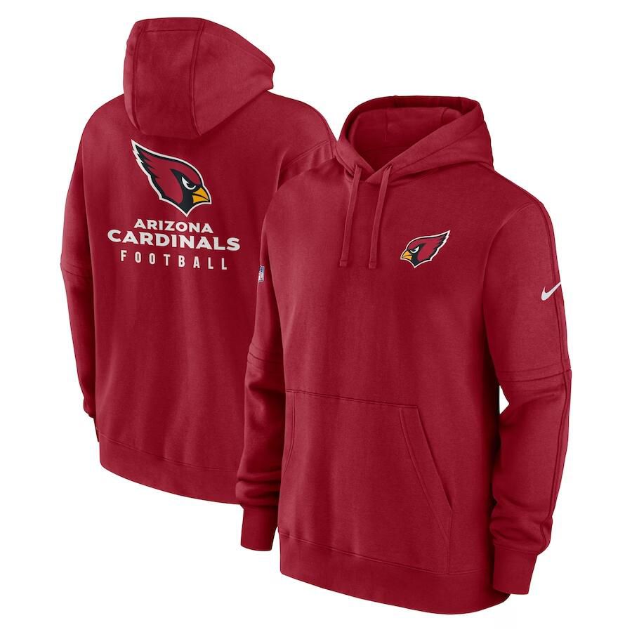 Men 2023 NFL Arizona Cardinals red Sweatshirt style 1->arizona cardinals->NFL Jersey